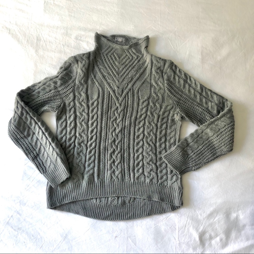 Mock neck sweater